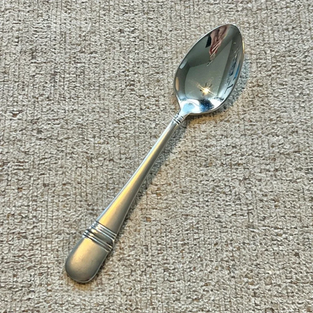 Oneida Astragal 18/10 Stainless Set of 3 Teaspoons Satin Finish Handle Flatware